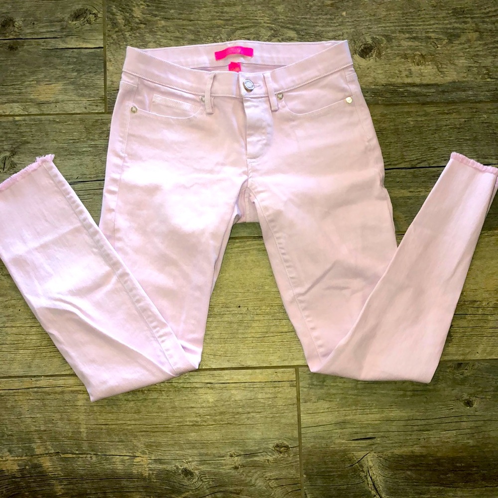 Lilly Pulitzer blush Jean